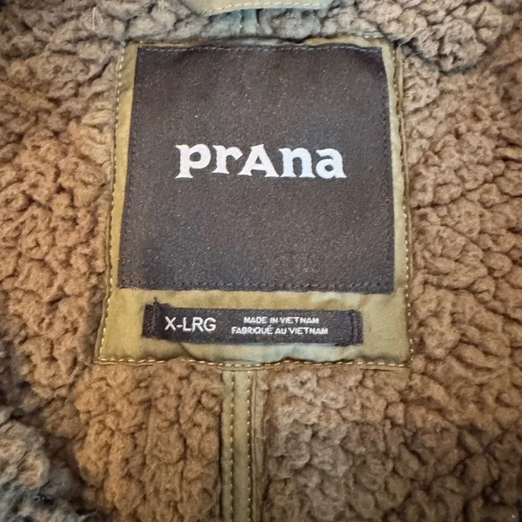 Prana Elsa Olive Green Vest - Picture 3 of 6